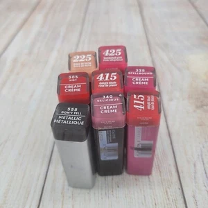 CoverGirl Colorlicious, Cream or Metallic Lipstick, " Choose Your Color " - Picture 1 of 22