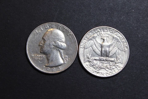 1983-P Washington Quarter (Circulated) Key Date Coin Cover