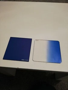 2 FILTERS..COKIN A. 020 BLUE and JESSOP GB1 BLUE/CLEAR - Picture 1 of 5