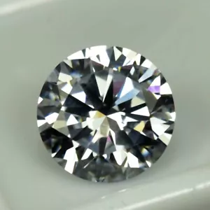 Synthetic American Diamond 8.00 Ct Round D VVS2 Quality GIE Certified - Picture 1 of 6