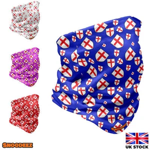 Kids England Football Shield Snood Winter Scarf Mask World Euro Cup Game - Picture 1 of 10