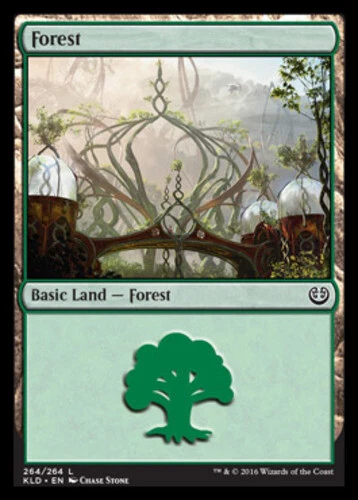 Forest (264) - Foil ~ Near Mint Kaladesh MTG Magic UltimateMTG Land Card - Image 1 of 1