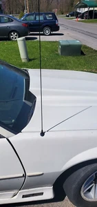 31" Black Stainless Antenna Mast Rod Radio AM/FM for Chevrolet Camaro 1982-2002 - Picture 1 of 15