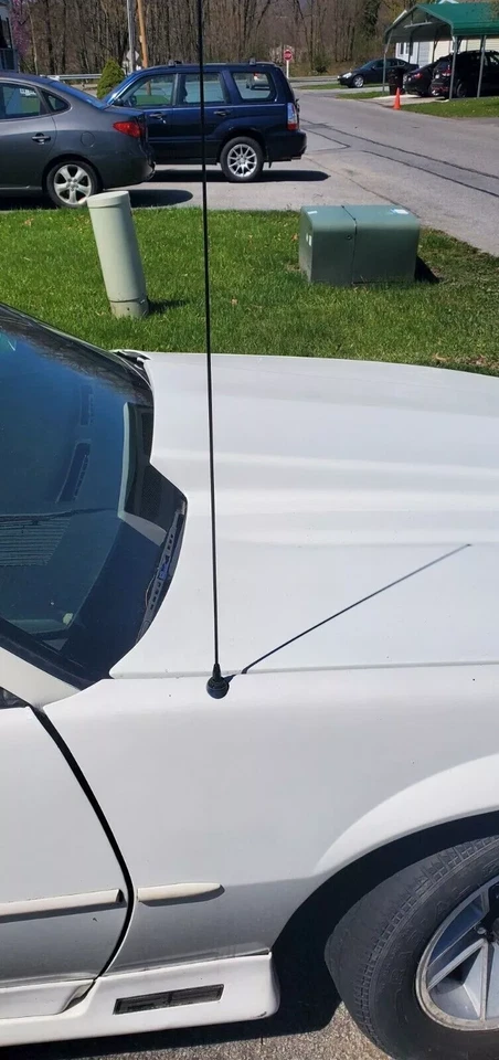 31" Negro Acero Inoxidable Mástil Varilla Radio AM/FM para Chevrolet Camaro 1982-2002 Foto 1 de 4