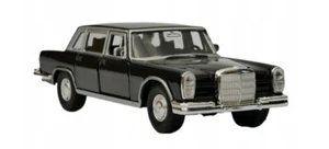 Welly 1963 Mercedes Benz 600 Black 1:34 1:39 Scales 4.5 Inch Diecast Car in Box - Picture 1 of 8