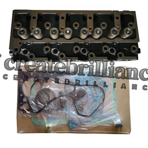 NEW 4TNE98 Complete Cylinder Head Assy 129903-11700 for yanmar Engine Forklift - Picture 1 of 8