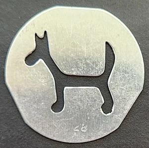 Vintage Mirro Cookie Pastry Press Replacement Disc "Dog" (#28) (VGUC) - Picture 1 of 2