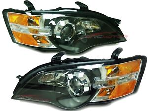 For 2005 Subaru Outback Legacy Head Lights Lamps Driver & Passenger Side LH+RH