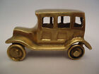 Vintage Brass Retro Car Ford Model A Toy Auto Figurine Figure