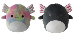 NWT SQUISHMALLOWS 5'' JAELYN AND TINLEY Exclusive Holiday Axolotl SET OF 2 - Picture 1 of 7