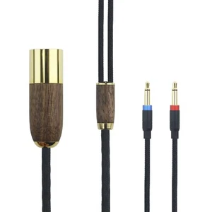 4-pin XLR Balanced Male 6N OCC Copper Silver Plated Cord 4-pin XLR 3m 10ft - Picture 1 of 3
