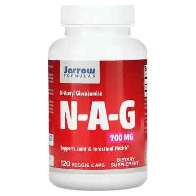 Jarrow Formulas, N-A-G, 700 Mg, 120 овощных колпачков - Изображение 1 из 2