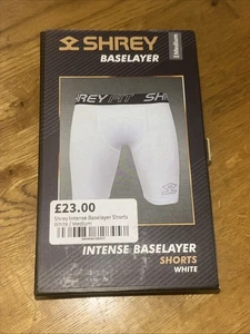 Herren Shrey Intense Base Layer Shorts. Neu Größe M - Bild 1 von 4