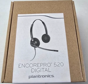 Plantronics HW520D EncorePro Digital Noise-Cancelling Headset (NEW In Box) - Picture 1 of 7
