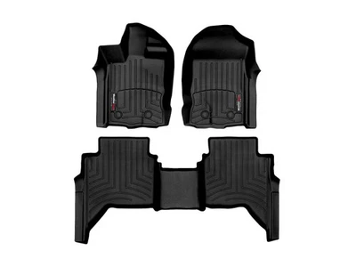 Forro de piso WeatherTech para Ford Ranger 2019-2019 - primera y segunda fila, negro Foto 1 de 4