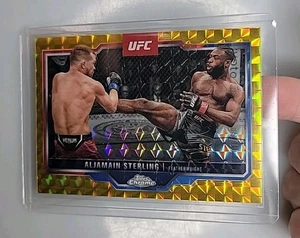 ALJAMAIN ESTERLINA 2025 TOPPS CROMO UFC ORO GEOMÉTRICO/50 - Imagen 1 de 3