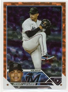 2023 Topps Orange Foil #563 Jesus Luzardo 299/299 - Picture 1 of 2