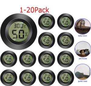 Mini Termometro Digitale LCD Igrometro Misuratore Temperatura Umidità Tester Interno - Foto 1 di 17