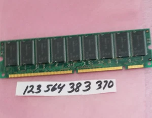 256MB 2RX8  SDRAM PC 133 SDR SD MEMORY RAM PC133 168PIN ECC NON-REG DIMM 16X8  - Picture 1 of 1