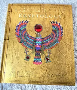 Egyptology Gold Hardcover popup table Book, Search For Tomb Of Osiris, Free Ship - Picture 1 of 13