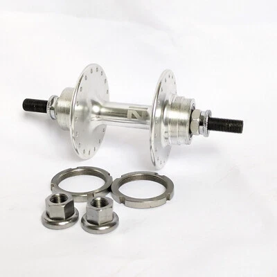 Hinterrad Nabe Singlespeed Fixie Silber 36 Loch Bahnrad Track FlipFlop - Bild 1 von 2