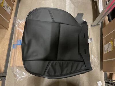Tahoe Yukon 2009-2013 cuero negro asiento del conductor cubierta inferior nuevo GM # 22751125 Foto 1 de 4