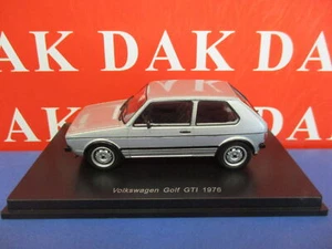 Die cast 1/43 Modellino Auto Volkswagen Golf GTI Argento 1976 - Foto 1 di 4