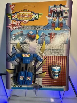 Transformer Rescue Heros 3in 1 Combiner Robot C Bootleg KO Mosc Vintage❗️RAR❗️ - Image 1 of 4