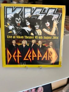 Def Leppard/Kiss 7" **RARE** Live August 2014 Numbered Limited Edition 7” - Picture 1 of 2