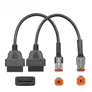 6-polig 4-polig für Harley Davidson Motorrad Adapter DT06-4s6s auf OBD2-Buchse - Bild 1 von 13