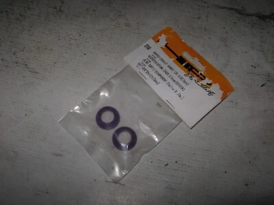 RC HPI Savage .21 Shaped Exhaust Gasket Rubber Purple (2) 87049 - Image 1 of 2