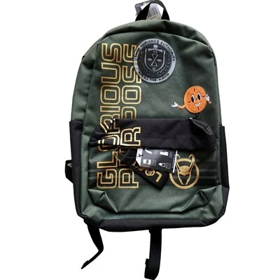 Marvel Loki Green Glorious Purpose Ms Timely The Variance Authority Backpack  Foto 1 de 4