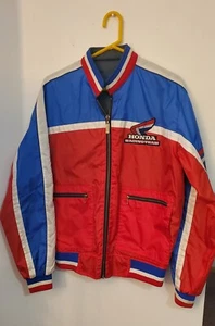 Honda Hondaline Rare Great Condition Size L Reversible Jacket 1980's (VINTAGE) - Picture 1 of 9