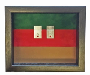 Royal Tank Regiment Medal Case. Black Frame - Picture 1 of 6