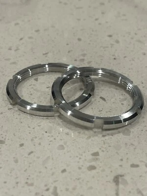 Aluminum Italian Bottom Bracket Lock Ring Campagnolo Compatible.  ITA - Image 1 of 4
