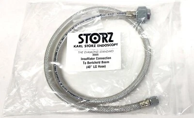 Manguera de conexión de inflador de montaje de pluma de CO2 de baja presión Karl Storz 20400326 EE. UU. Foto 1 de 2