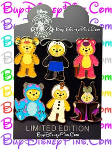 Disney Pin Oso Duffy Disfraces Halloween Juego de 6 Pin Disney Pin Lote a Granel - Imagen 1 de 6