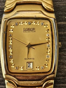 Lobor Collection Lb5526m 23k Gold Plated - Picture 1 of 7