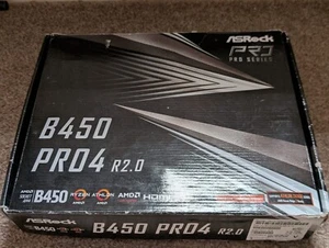 Asrock B450 PRO4 R2.0 + Ryzen 3 2200G (sans RAM ni refroidisseur) - Photo 1/3