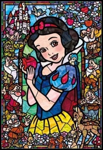 Characters Stained Glass 14 - Counted Cross Stitch Patterns - Color & BW Symbols - Picture 1 of 2