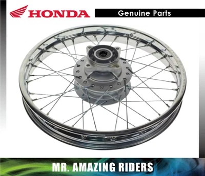 HONDA Genuine OEM COMPLETE REAR WHEEL 1985-2013 XR100R / CRF100 42650-KN4-A61 - Image 1 of 2