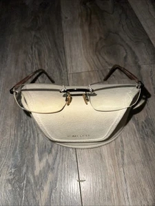 Occhiali da vista uomo Tom Ford TF5060-727 marrone/legno come braccia solo montatura trasparente!! - Foto 1 di 4