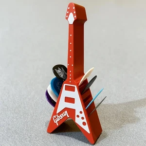 Gibson Flying V Guitar- Pick Holder - Red - Bild 1 von 1