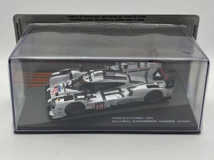 Porsche 919 Hybrid Hulkenberg Bamber 2015 24 horas Le Mans 1:43 Altaya Diecast - Picture 1 of 2