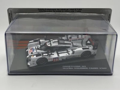 Porsche 919 Hybrid Hulkenberg Bamber 2015 24 horas Le Mans 1:43 Altaya Diecast - Image 1 of 2