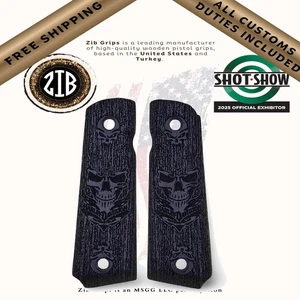 Zib Grips Wooden Series Pistol Grips for Colt 1911 - Imagen 1 de 6