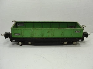 PREWAR LIONEL LINES NO. 2812 GREEN GONDOLA - Picture 1 of 7