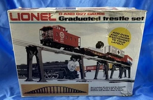 LIONEL GRADUIERTENBOCK SET SPUR O & O27 NEU ALLE TEILE N ORIGINAL CELLO 6-2110 - Bild 1 von 6