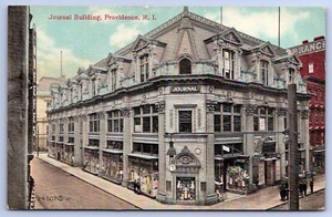 Providence Journal Building Providence RI Street View O'Keefe's 1910 postcard D5 - Picture 1 of 2