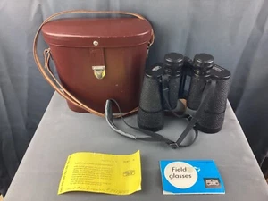 Vintage Carl Zeiss Jenoptem Jena 10x50W Multi Coated DDR Binoculars Manual Case - Picture 1 of 12